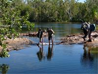 Helpful guides on the Jatbula Trail, Northern Territory, Australia